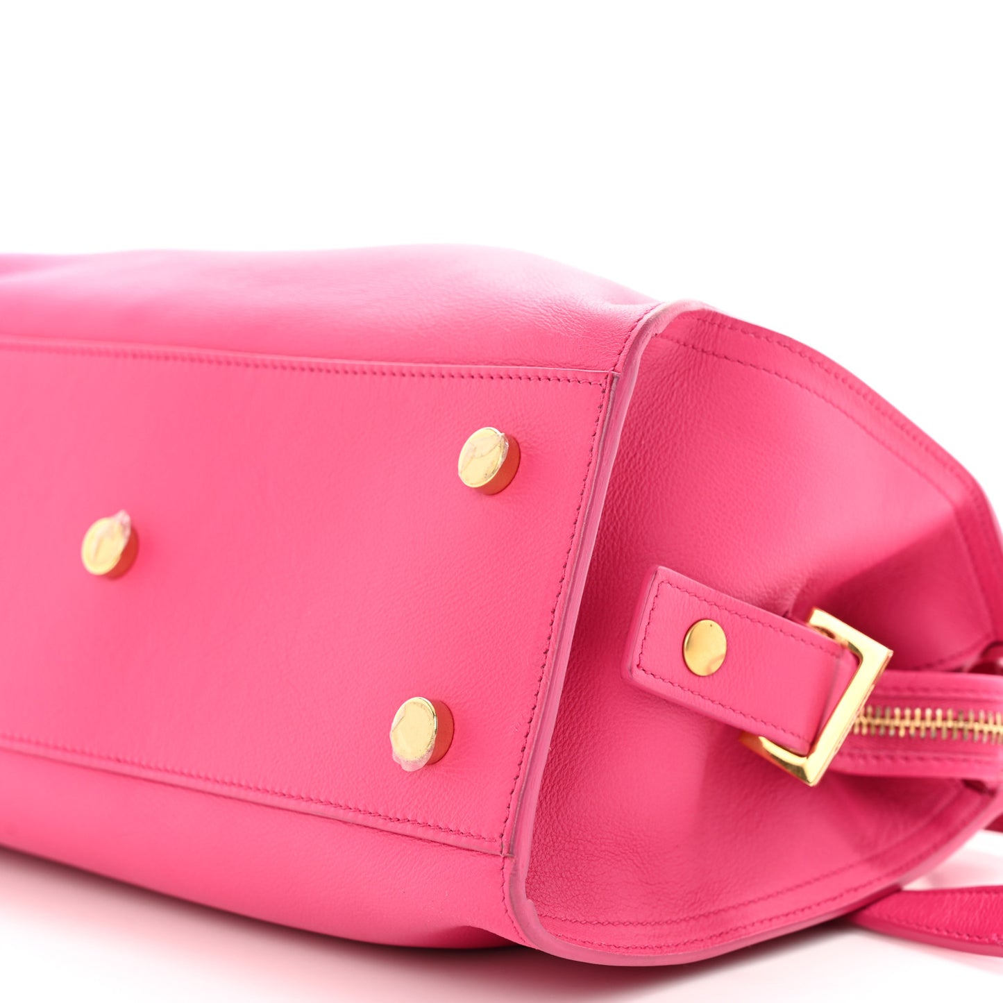 Calfskin Baby Monogram Cabas Fuchsia