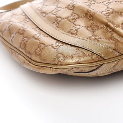 Gucci Guccissima Small D Ring Messenger Gold 8 of 10