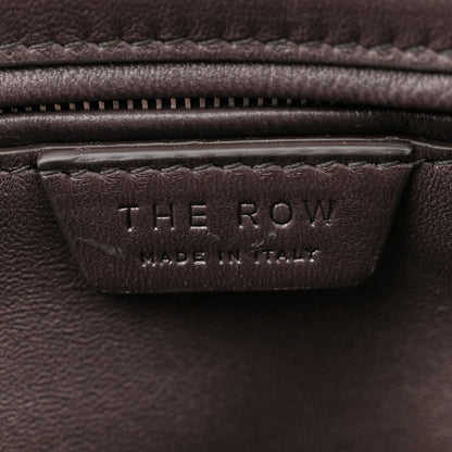 The Row Grained Saddle Calfskin Henri Bag Brunette 6 of 11