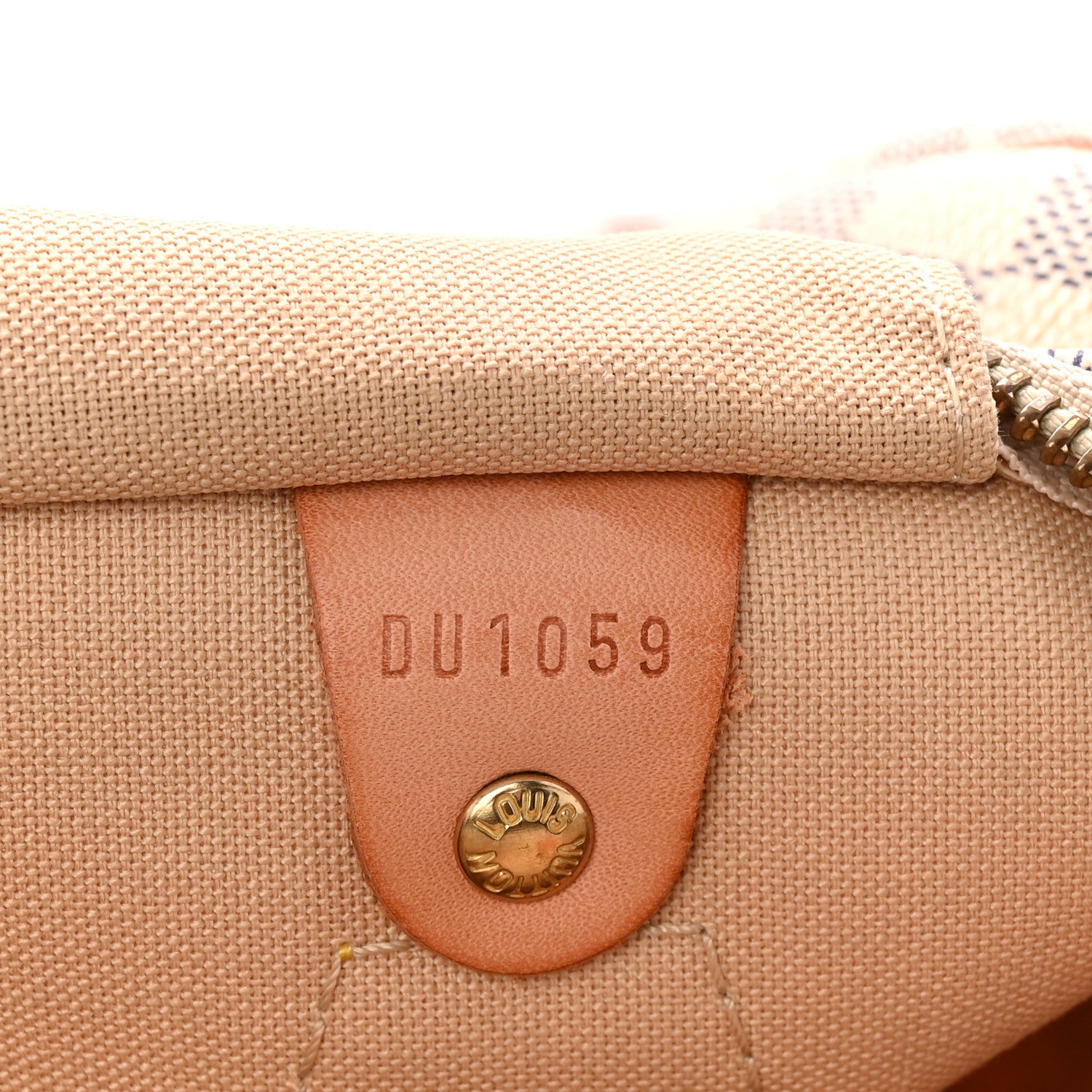 Louis Vuitton Damier Azur Speedy 30 7 of 10