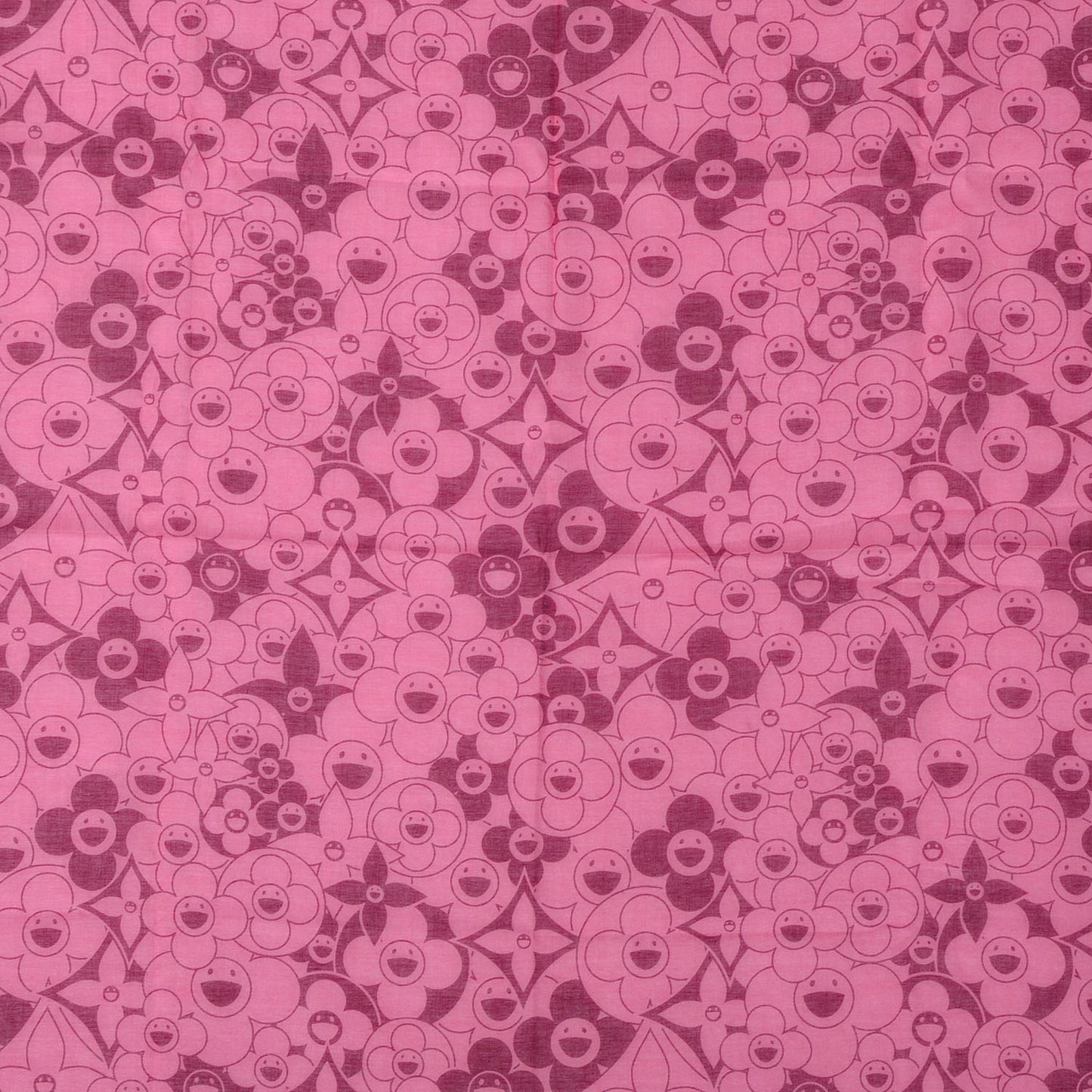 Cotton Cosmic Blossom Bandana Pink