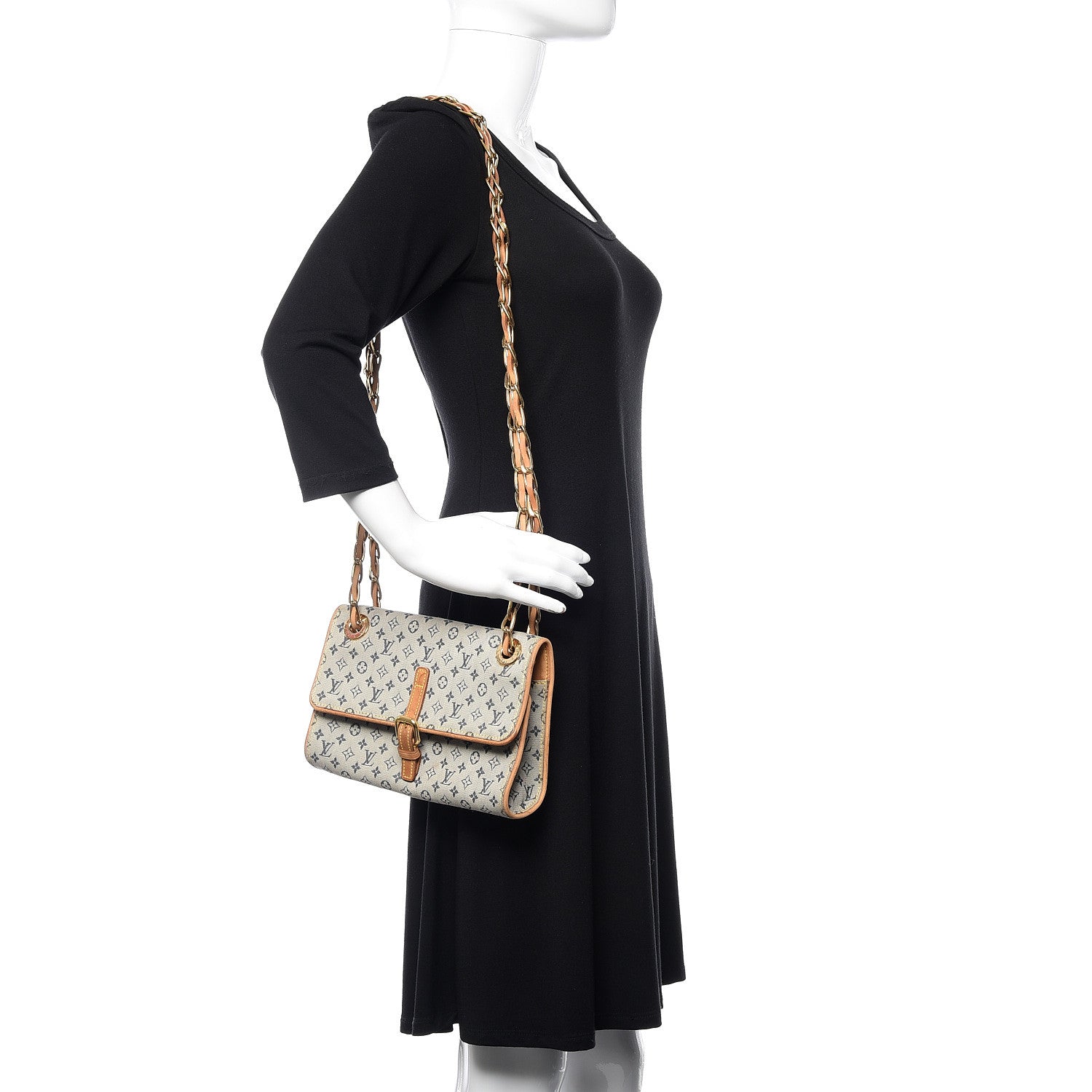 Louis Vuitton Mini Monogram Camille Blue 2 of 16