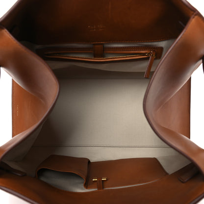 The Row Polished Saddle Calfskin Soft Margaux 15 Cuir 5 of 8