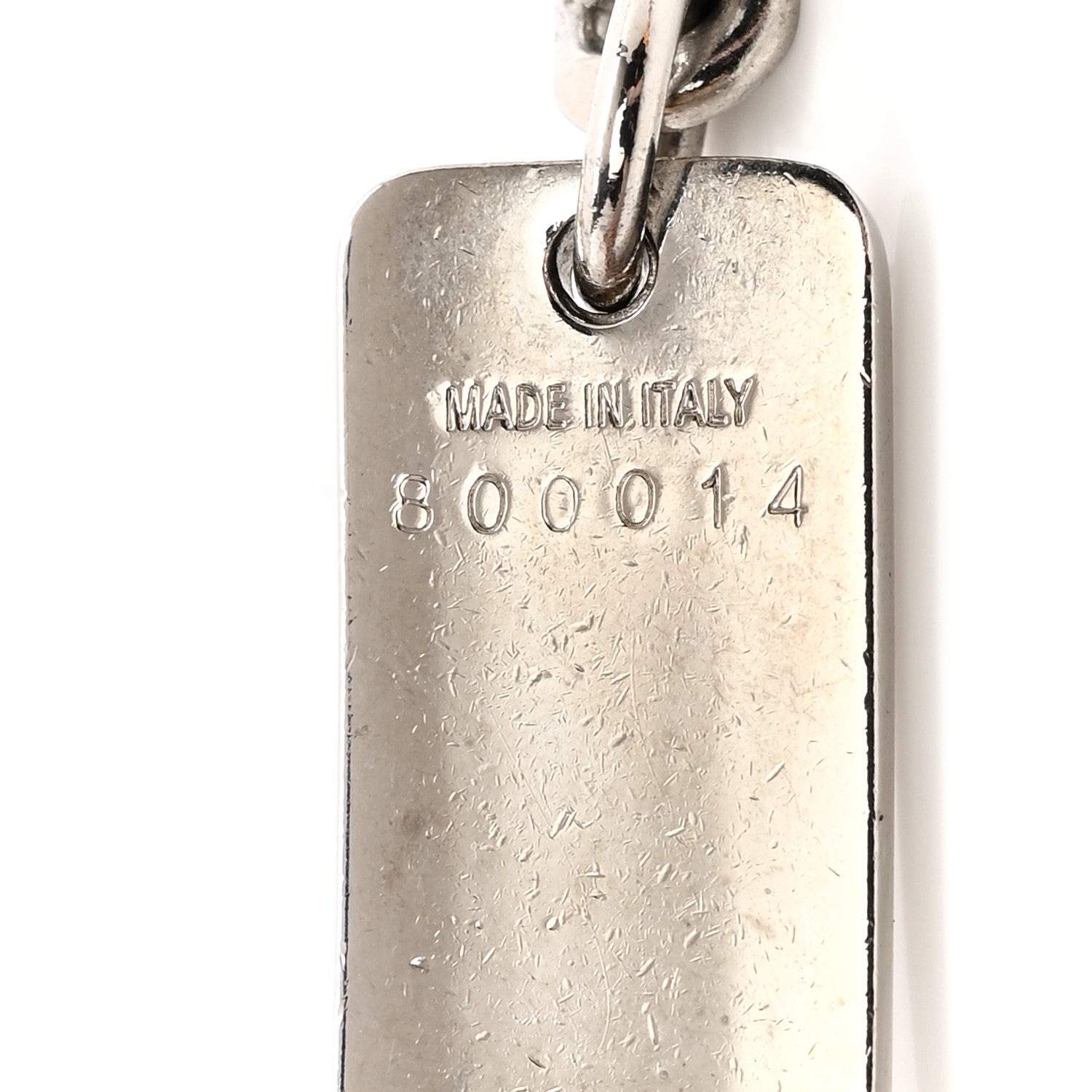 Christian Dior Metal Chain Logo Star Belt Silver 4 of 4