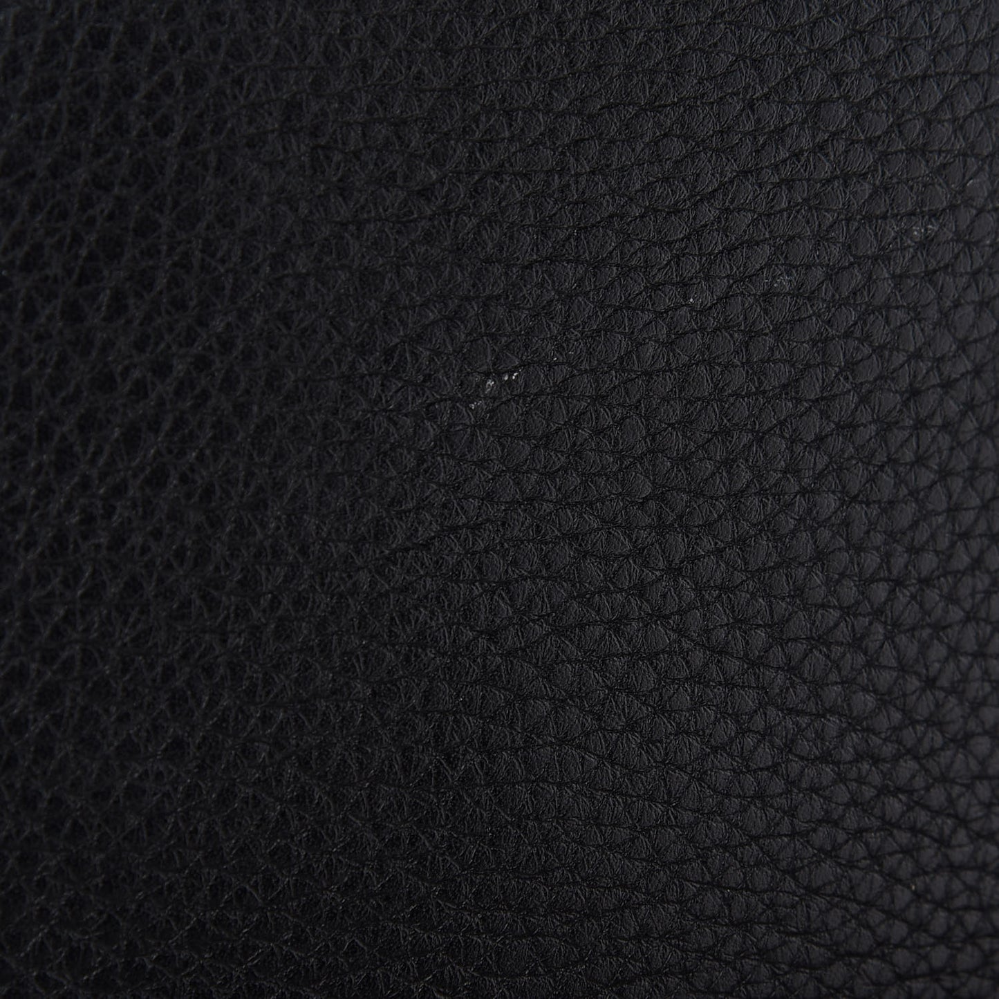 Pebbled Calfskin Butterfly Small Guitar Strap Rockstud Rolling Flip-Lock Messenger Bag Black
