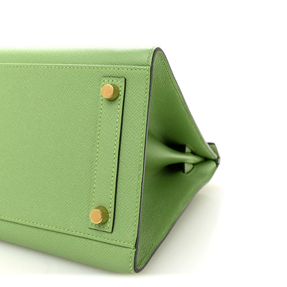 Hermes Epsom Sellier Birkin 30 Vert Criquet 10 of 10