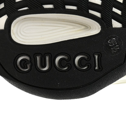 Gucci Technical Knit Fabric Waves Womens Gucci Run Sneakers 35.5 Great White Thunder 7 of 8