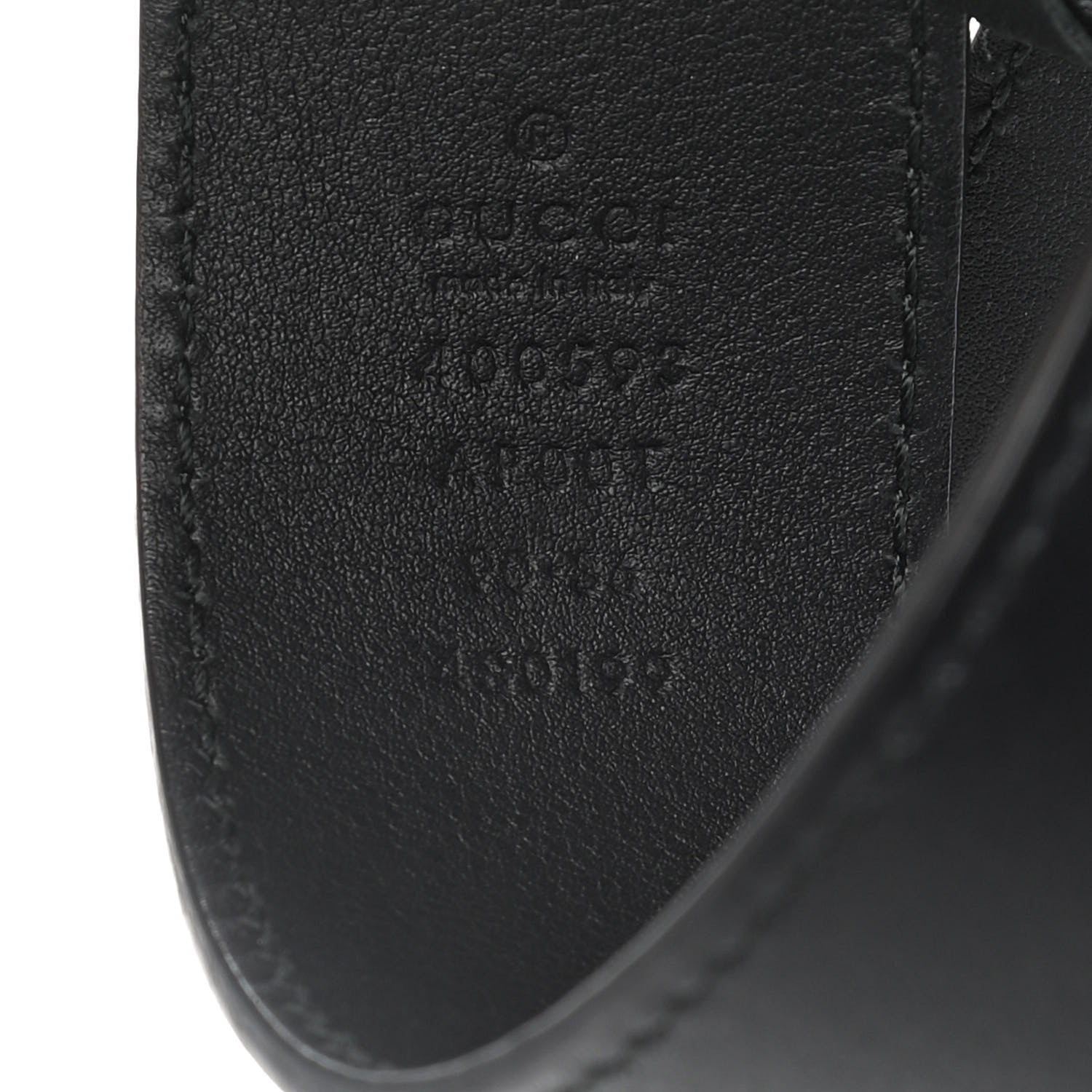 Gucci Calfskin Double G 40mm Belt 90 36 Black 3 of 7