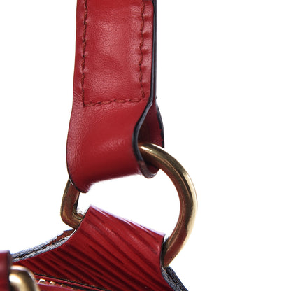 Louis Vuitton Epi Mabillon Backpack Castillan Red 18 of 19