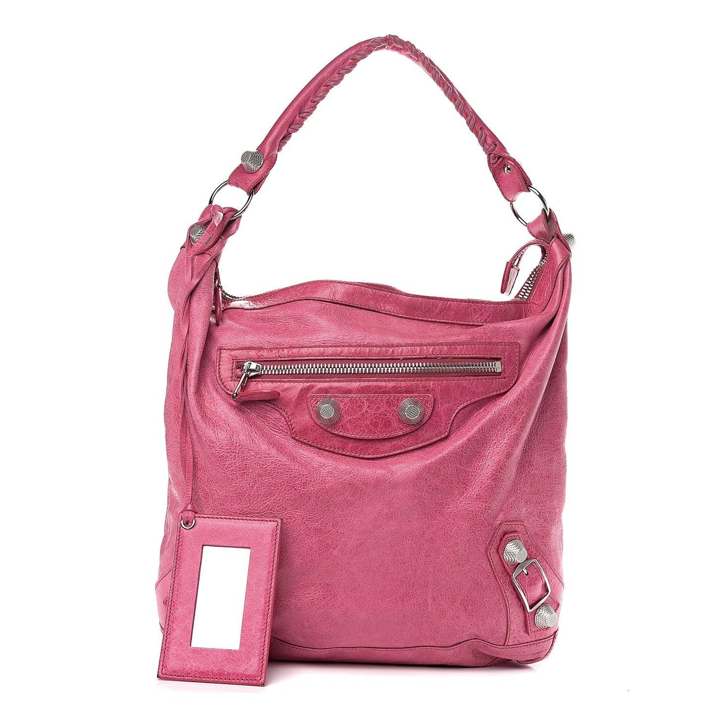 Agneau Giant 21 Silver Hardware Day Hobo Sorbet