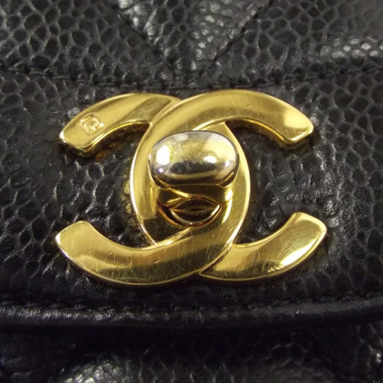 Chanel Caviar Quilted Shoulder Bag Black 12 of 12