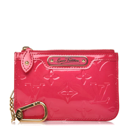 Louis Vuitton Vernis Key Pouch Rose Pop 1 of 7