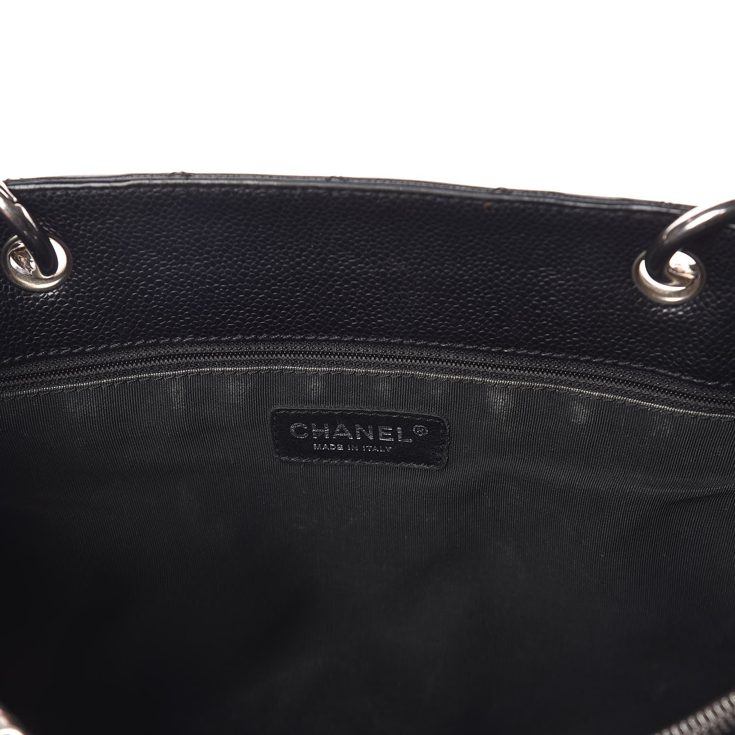 Chanel Caviar Quilted Grand Shopping Tote GST Black 11 of 24