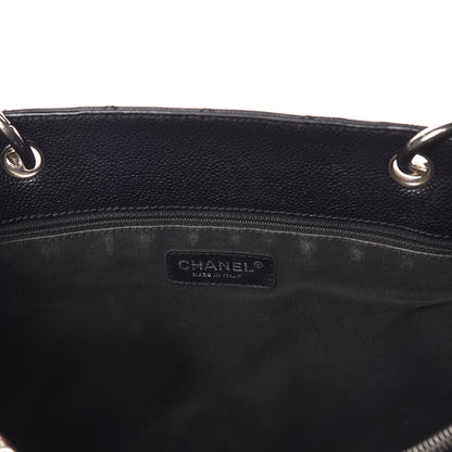 Chanel Caviar Quilted Grand Shopping Tote GST Black 11 of 24