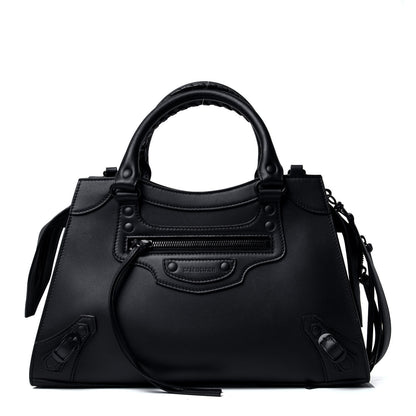 Balenciaga Smooth Calfskin Neo Classic Black Hardware S City Black 1 of 4