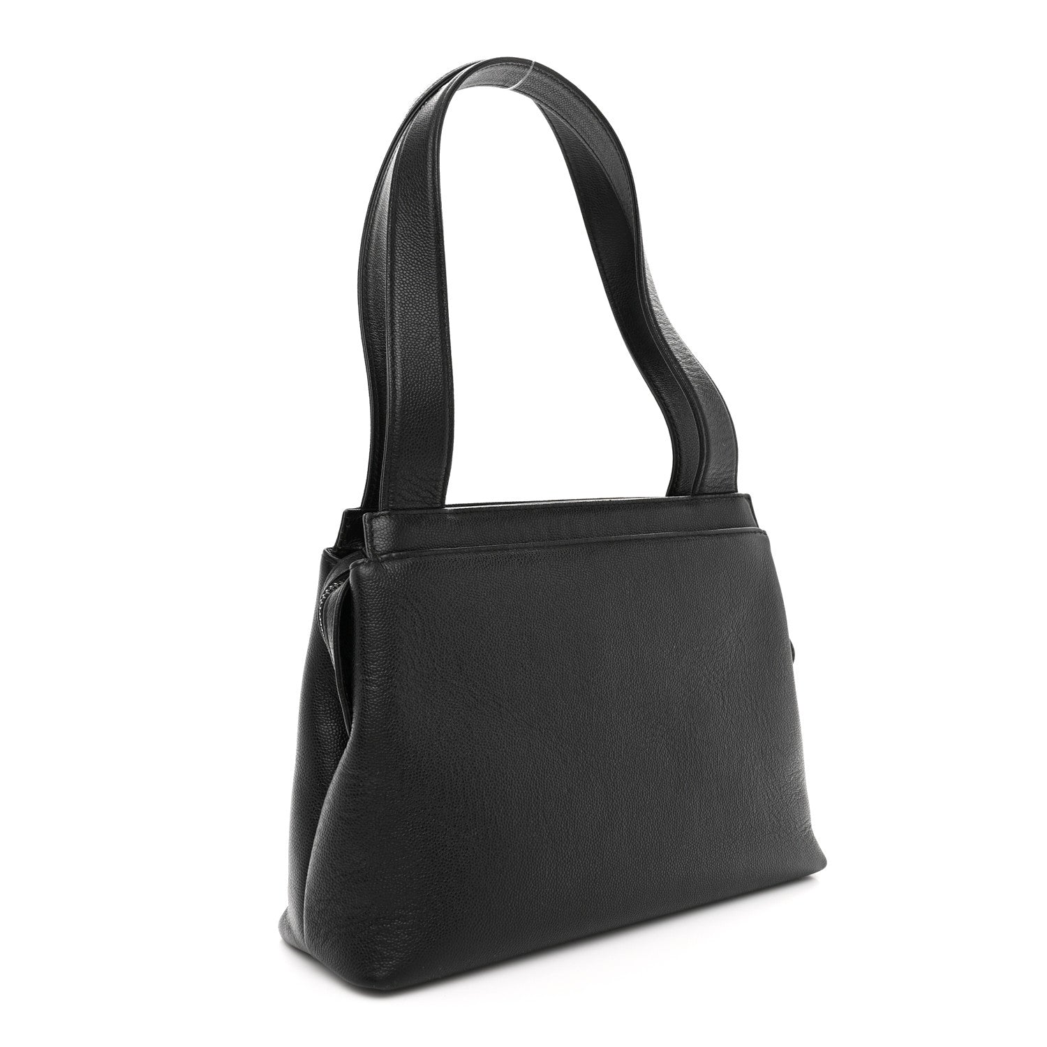 Chanel Caviar CC Shoulder Bag So Black 3 of 10