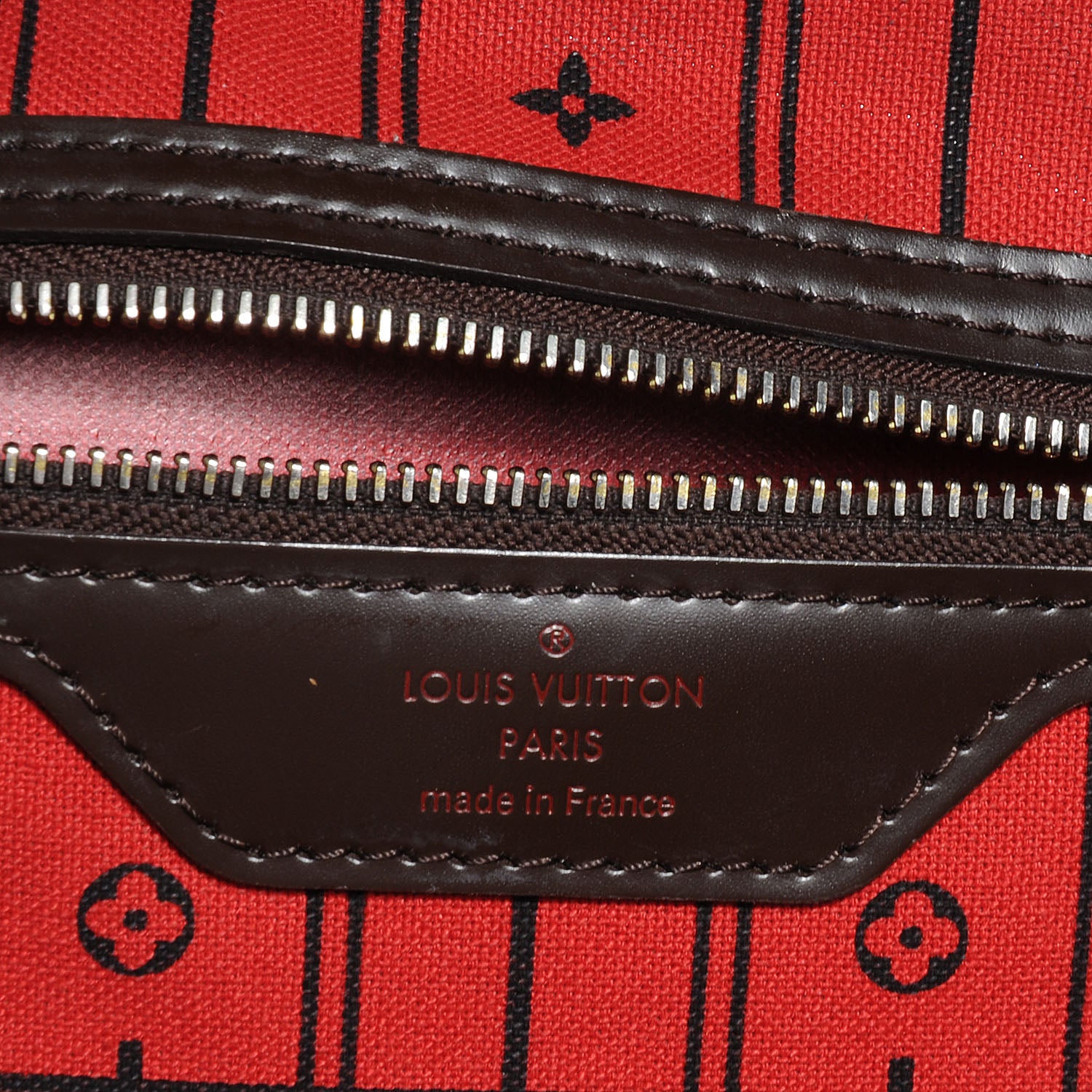 Louis Vuitton Damier Ebene Neverfull GM 7 of 10