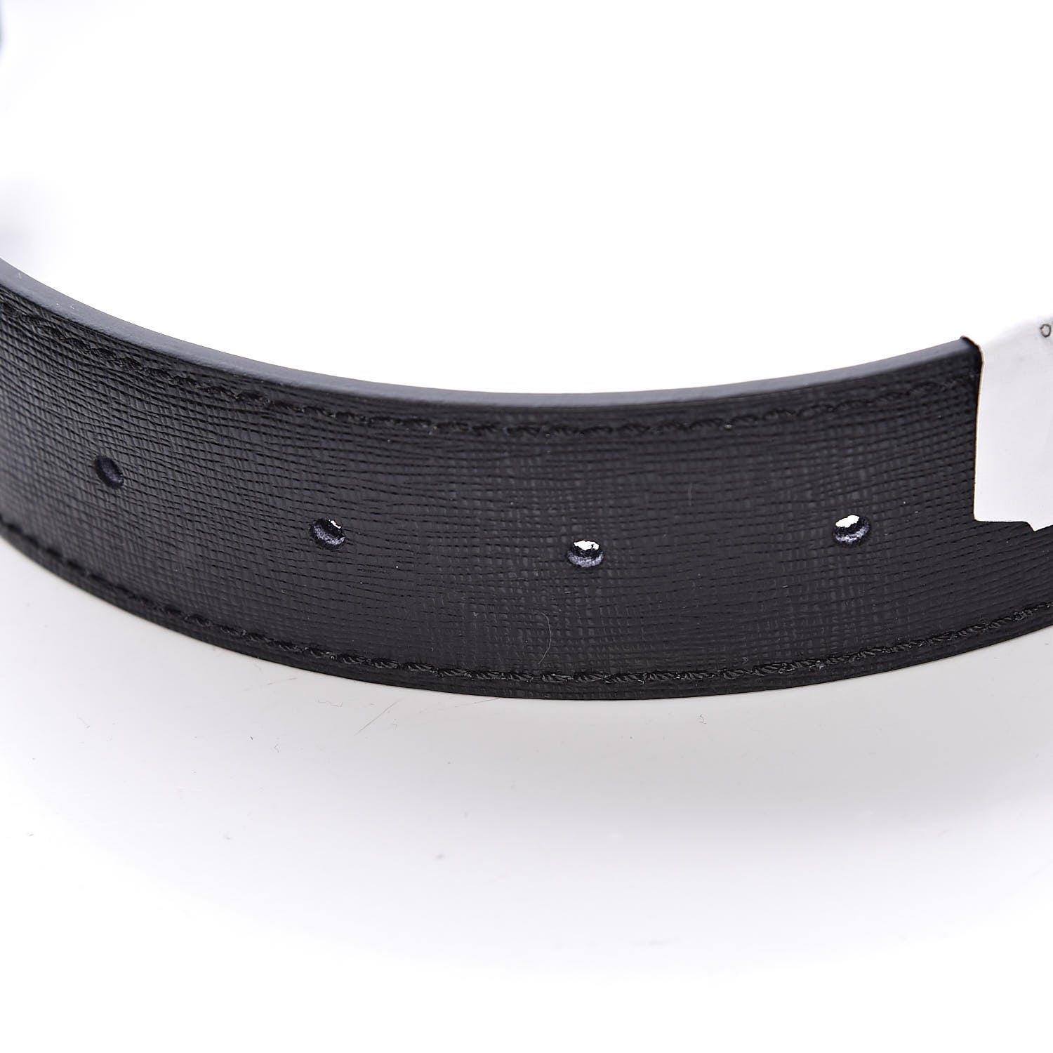 Fendi Vitello Icon Belt Black Ruthenium 5 of 5