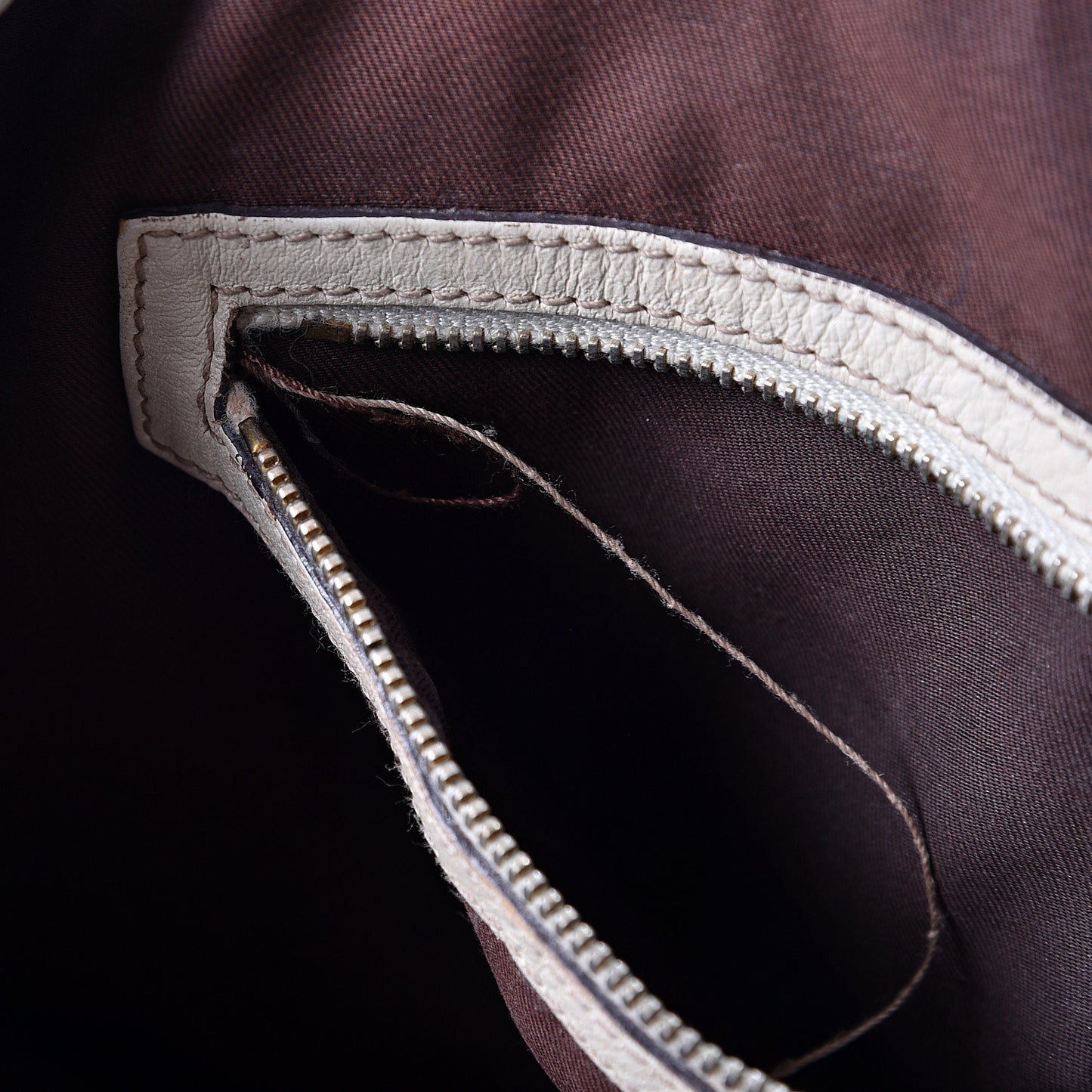 Monogram Small Pelham Shoulder Bag Off White
