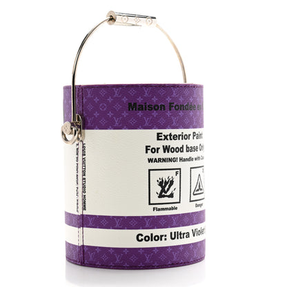 Louis Vuitton Monogram LV Paint Can Purple 3 of 12