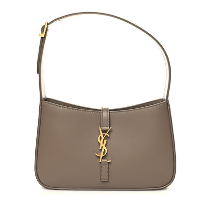 Saint Laurent Smooth Calfskin Le 5 A 7 Hobo Taupe 1 of 10