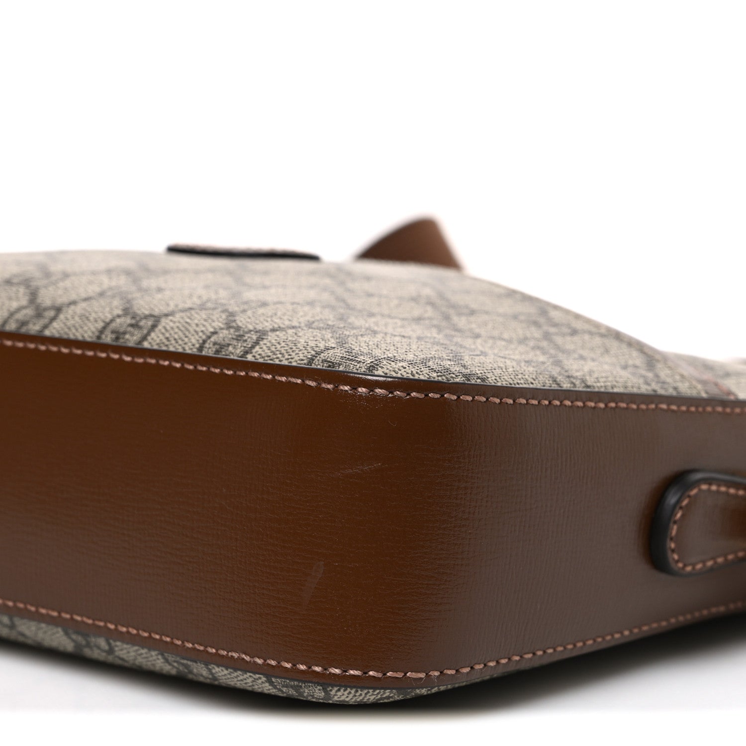 Gucci GG Supreme Monogram Azalea Calfskin Retro Interlocking G