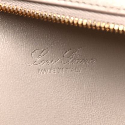 Loro Piana Ostrich L19 Extra Pocket Pouch Light Travertine 6 of 10