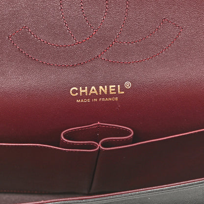 Chanel Lambskin Quilted Jumbo Double Flap Black 5 of 9