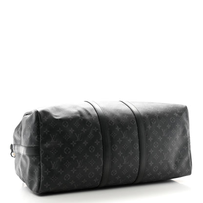 Louis Vuitton Monogram Eclipse Keepall Bandouliere 55 3 of 13