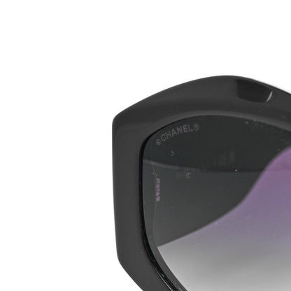 Chanel Acetate Quilted CC Sunglasses 5486-A Blue Green 7 of 7