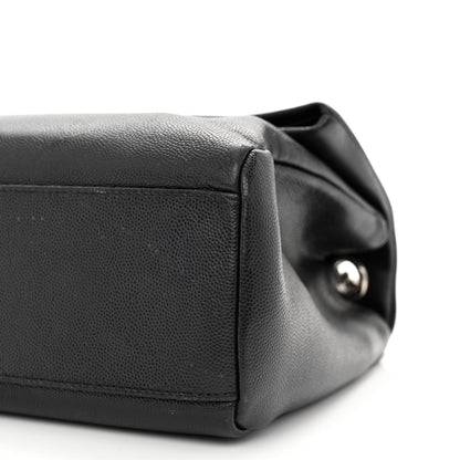 Saint Laurent Grain De Poudre Medium West Hollywood Monogram Fold-Over Black 18 of 22