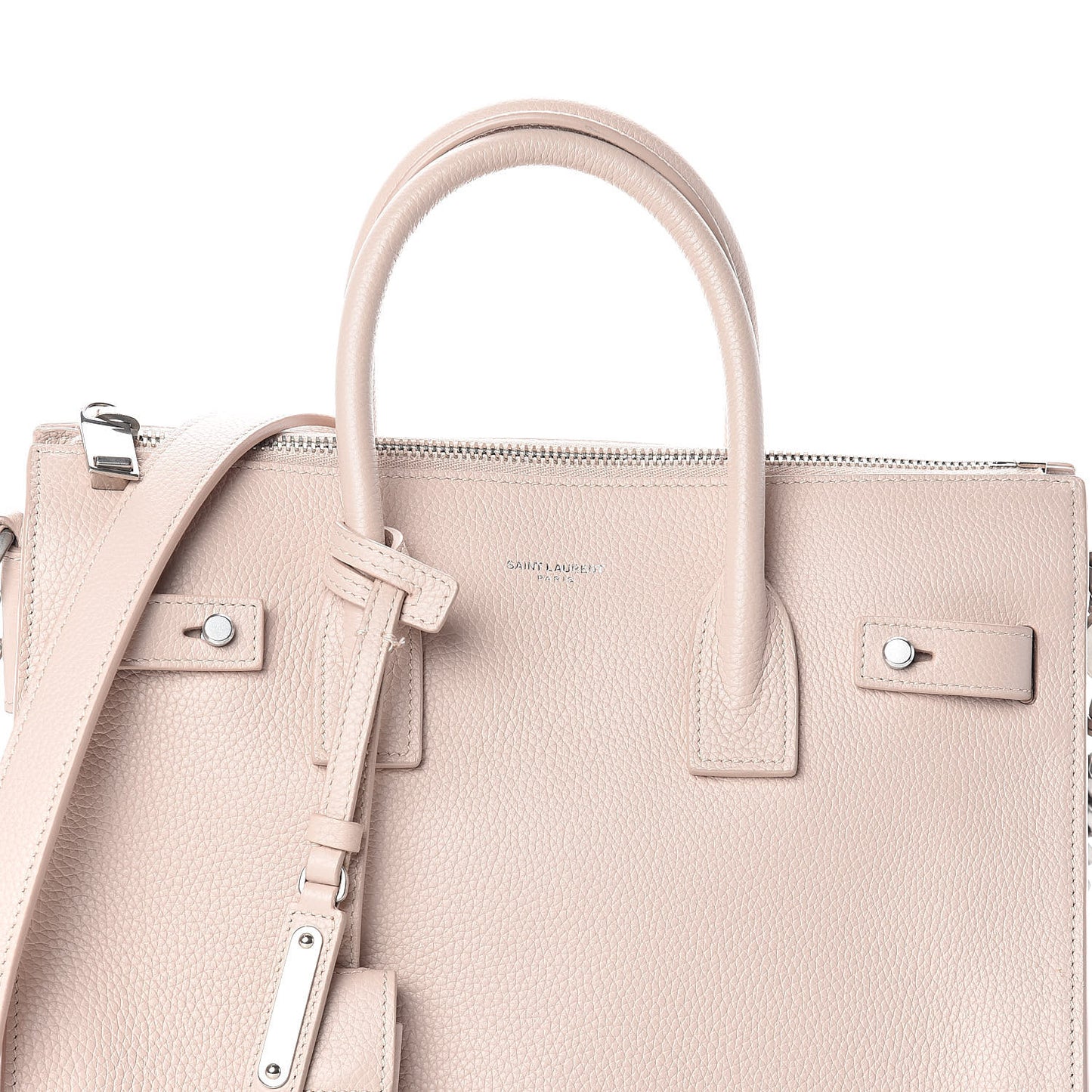 Grained Calfskin Baby Sac De Jour Souple Marble Pink