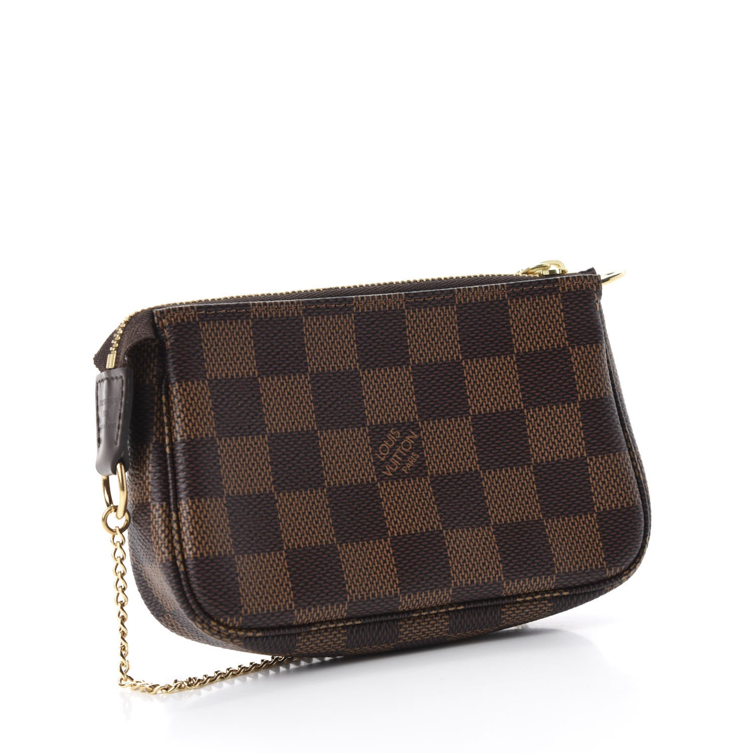 Louis Vuitton Damier Ebene Mini Pochette Accessories 3 of 8