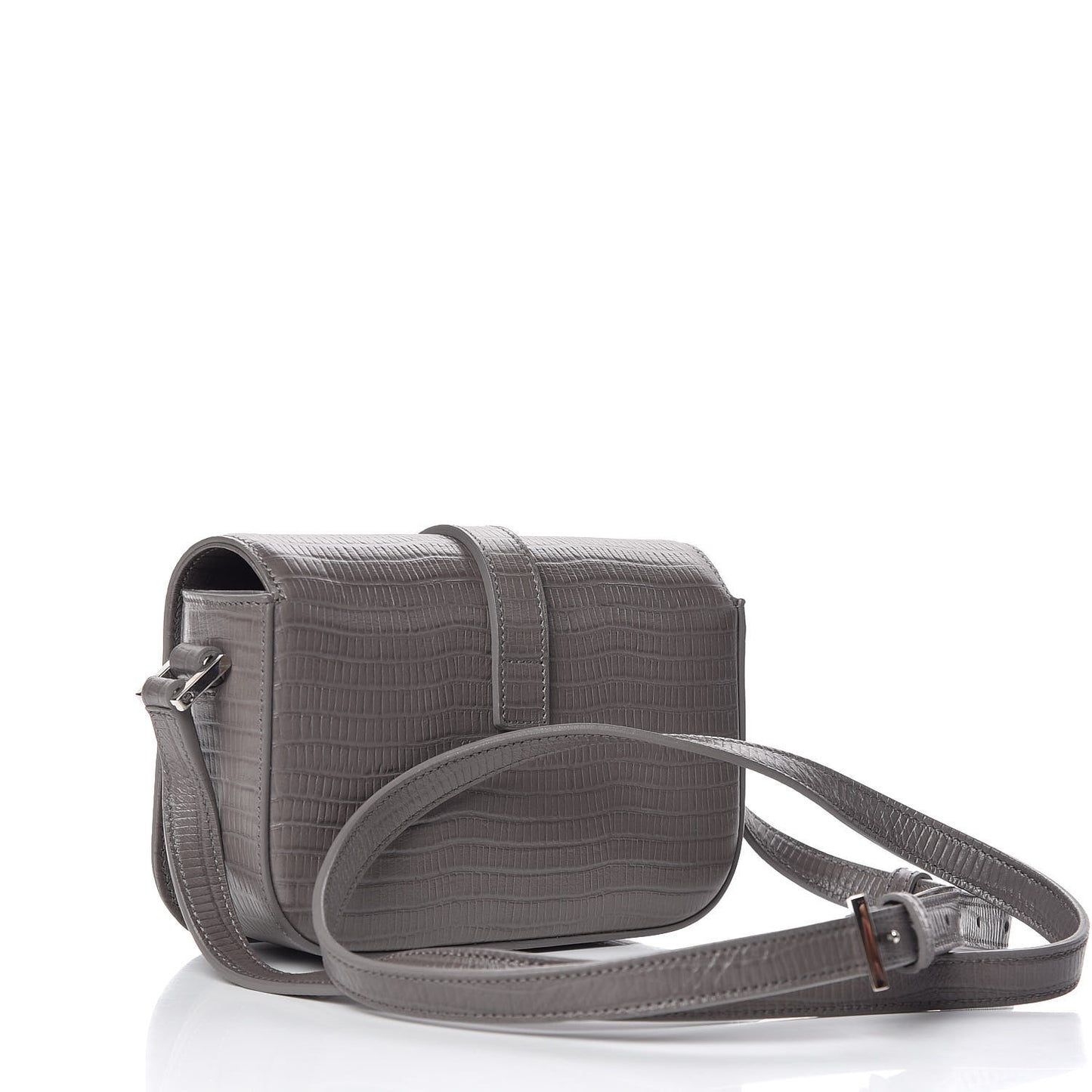 Lizard Calfskin Embossed Small Classic Monogram Universite Bag Fog