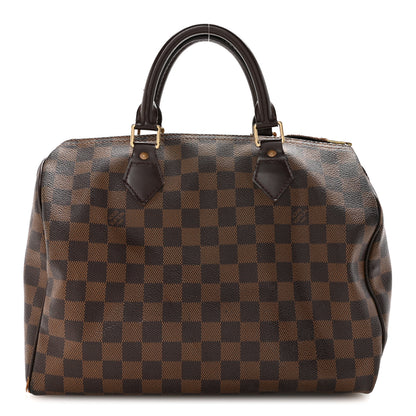 Louis Vuitton Damier Ebene Speedy 30 1 of 19