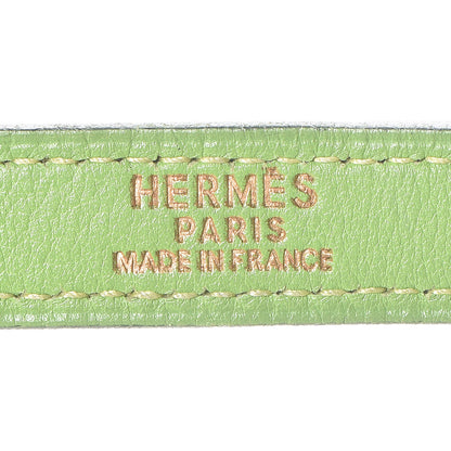 Hermes Veau Gulliver Kelly Retourne 32 Vert Cru 22 of 46