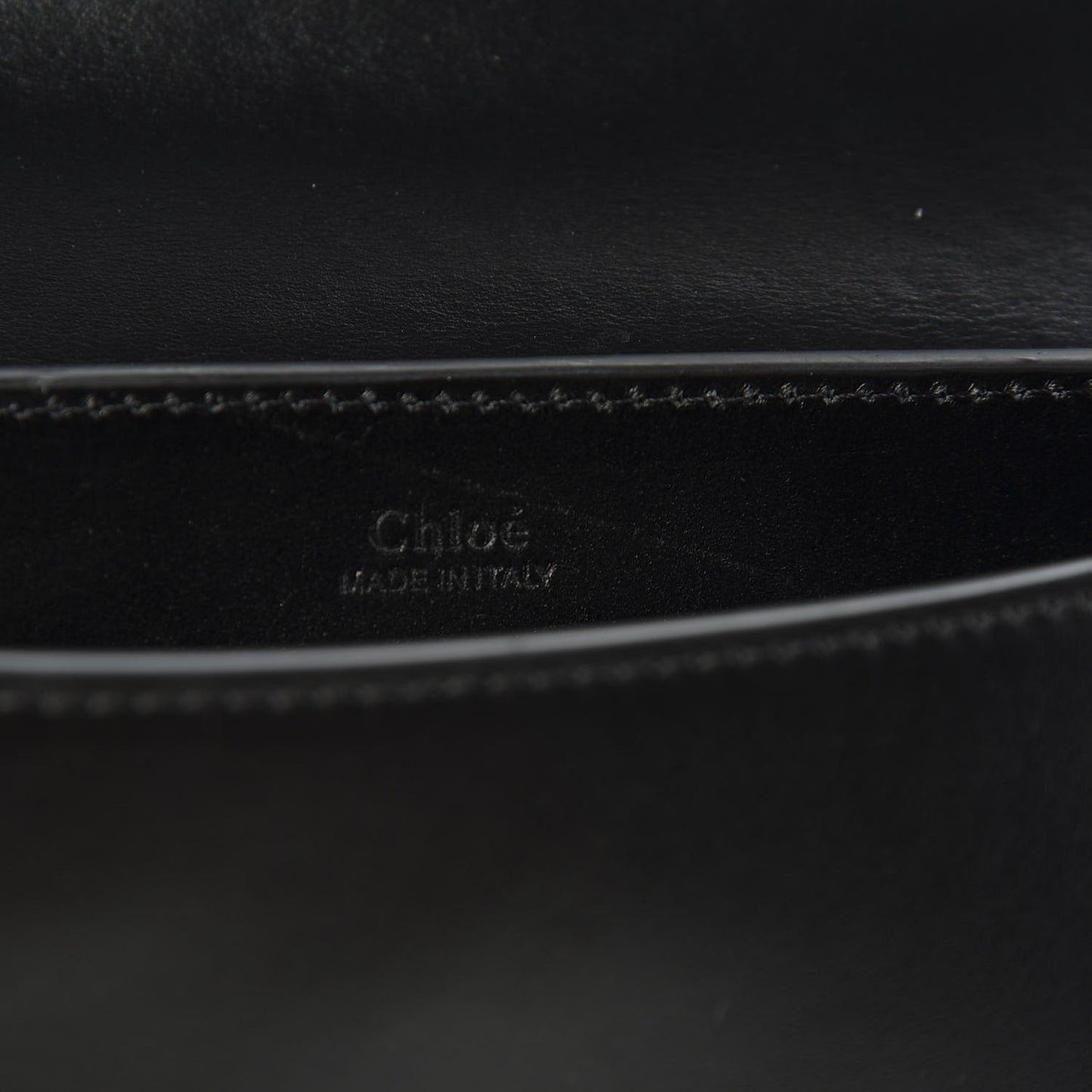Calfskin Suede C Belt Bag Black