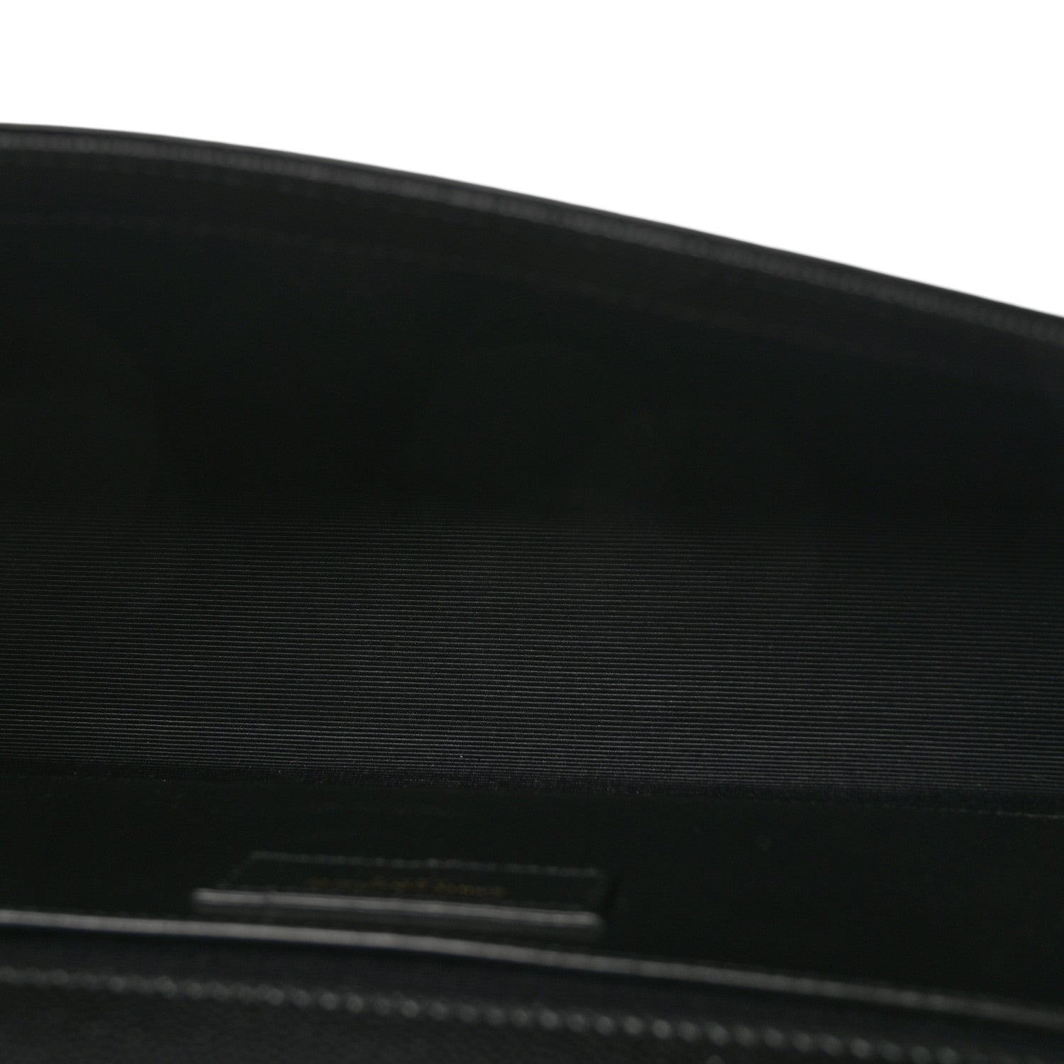 Saint Laurent Grain De Poudre Medium Classic Monogram Kate Satchel Black 5 of 9