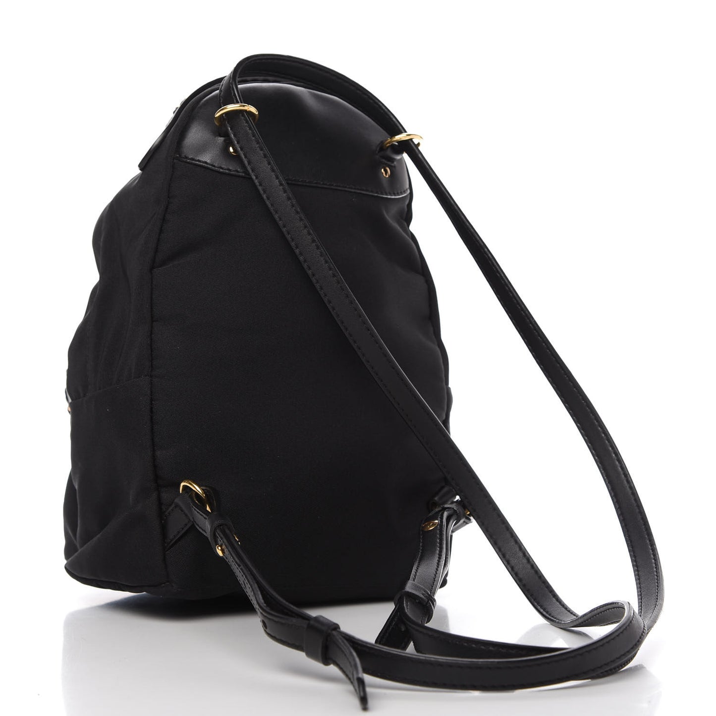 Nylon Eco Alter Nappa Mini Falabella GO Backpack Black