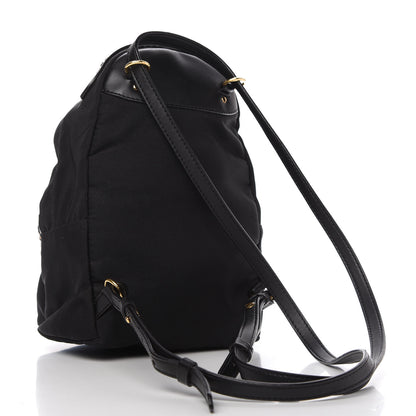Stella McCartney Nylon Eco Alter Nappa Mini Falabella GO Backpack Black 3 of 9