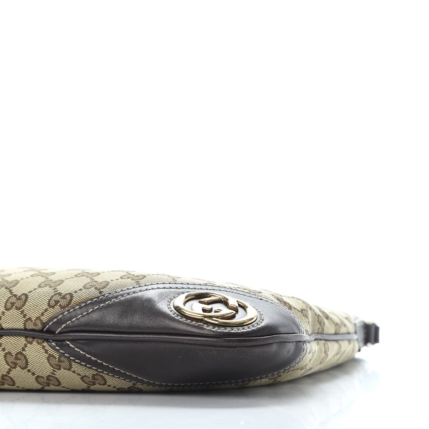 Monogram GG Medium New Britt Hobo Dark Brown
