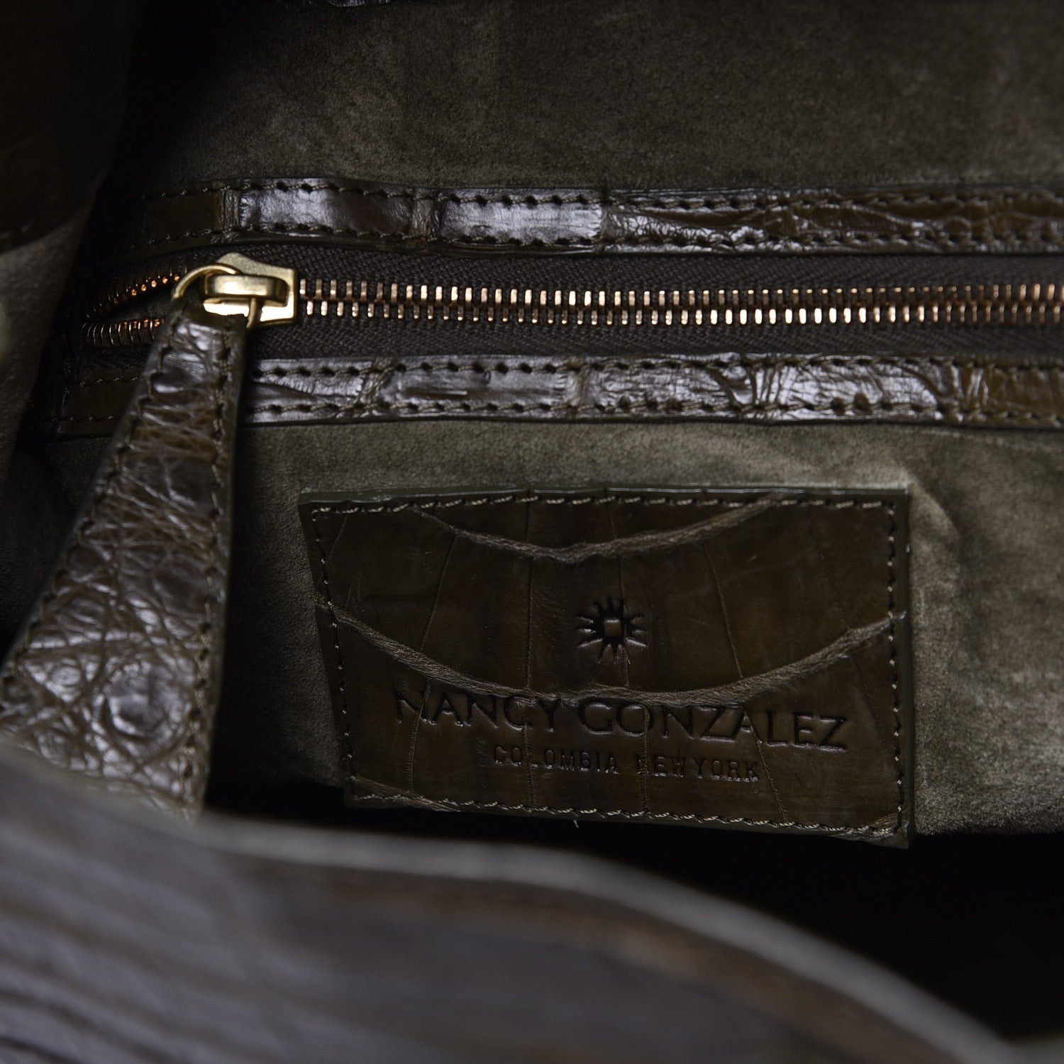 Nancy Gonzalez Crocodile Backpack Green 6 of 11