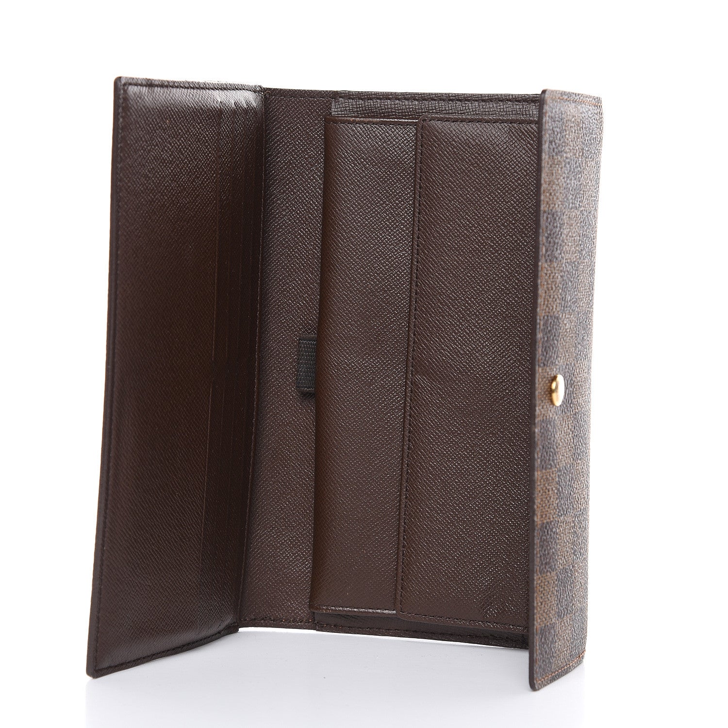 Louis Vuitton Damier Ebene Porte Tresor International Wallet 5 of 11