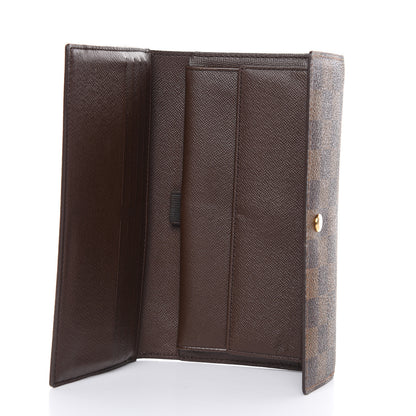 Louis Vuitton Damier Ebene Porte Tresor International Wallet 5 of 11