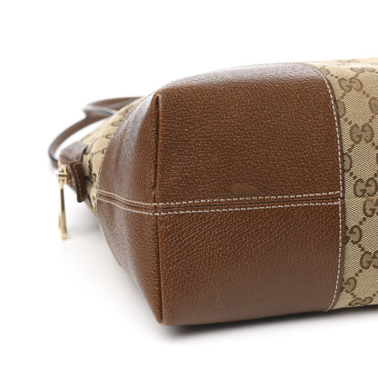Gucci Monogram Medium Bree Shoulder Bag Beige Tabacco 9 of 12