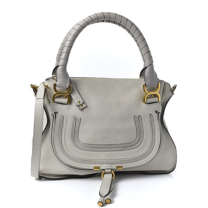 Chloe Calfskin Medium Marcie Satchel Cashmere Grey 1 of 11