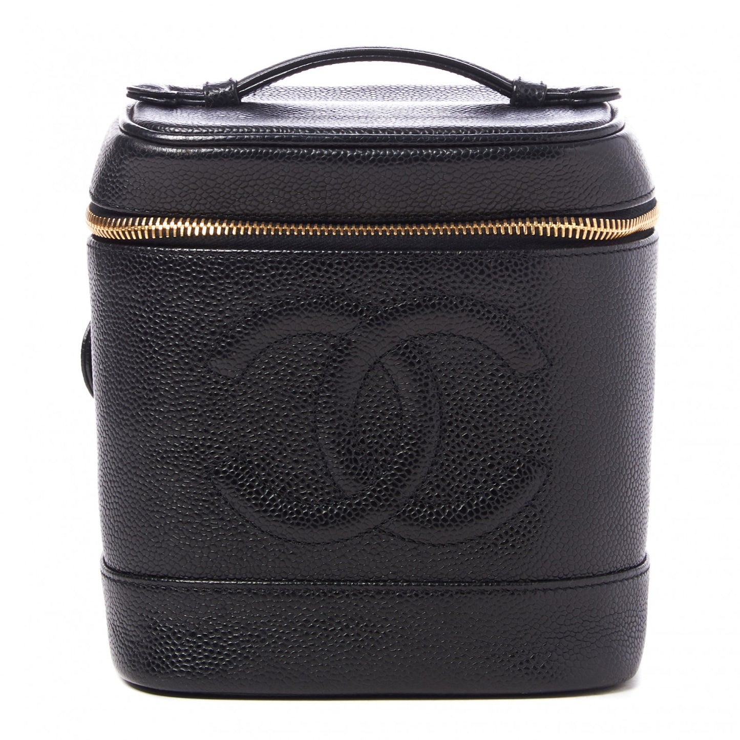 Caviar Cosmetic Vanity Bag Black
