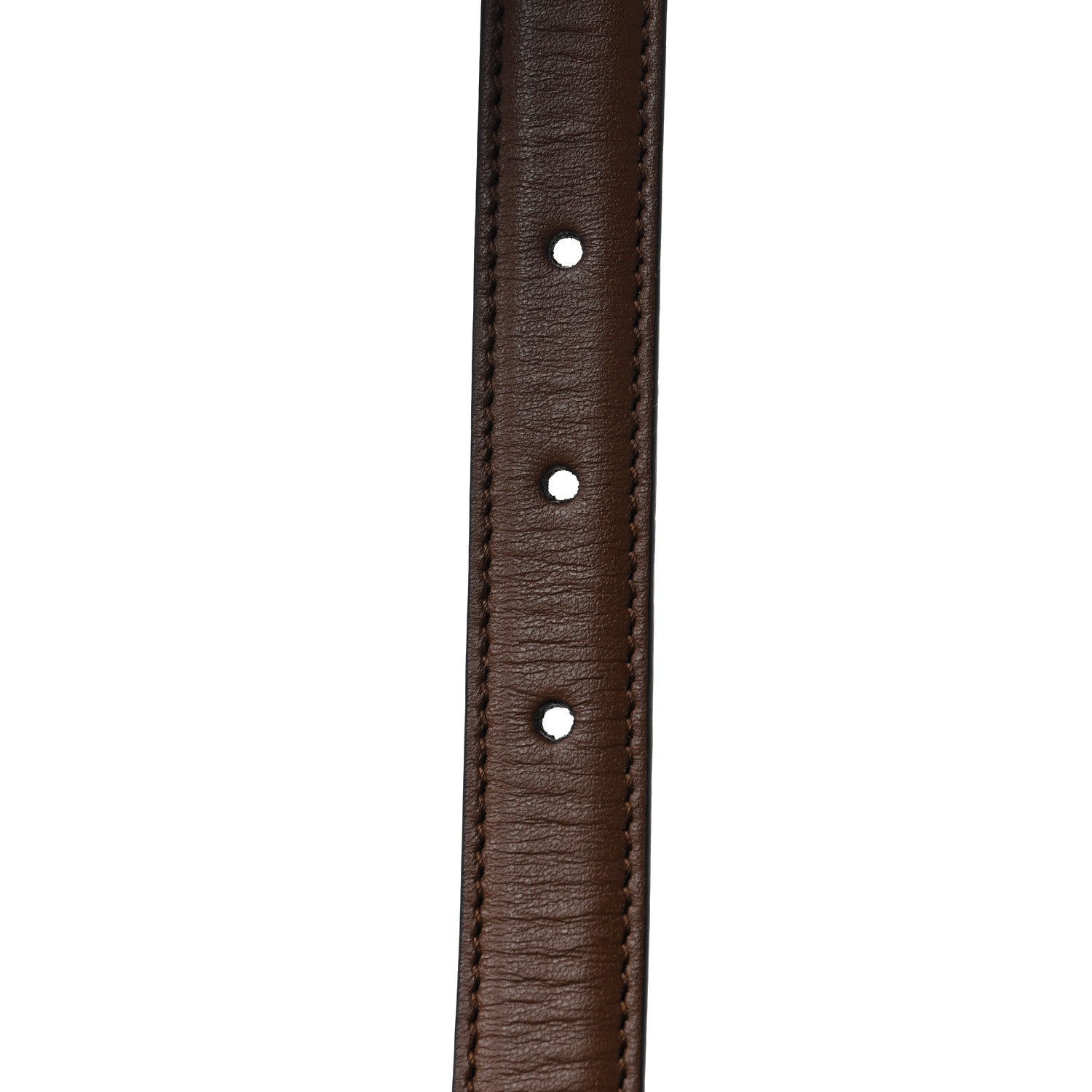 Gucci Calfskin Interlocking G Buckle Belt 90 36 Brown Sugar 5 of 6