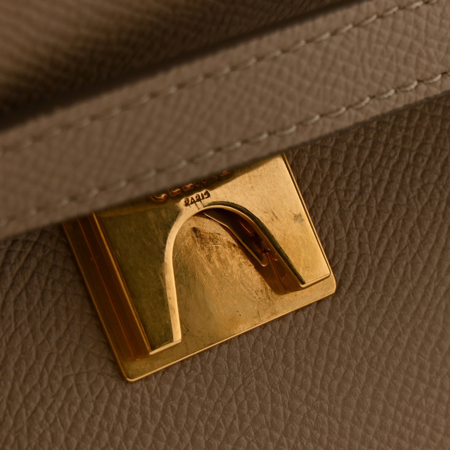 Celine Grained Calfskin Micro Belt Bag Light Taupe 16 of 16