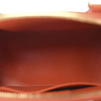 Louis Vuitton Ostrich Alma BB Piment 5 of 9